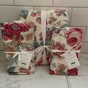 Pottery Barn ‘Elia’ Reversible Duvet & Euro Shams